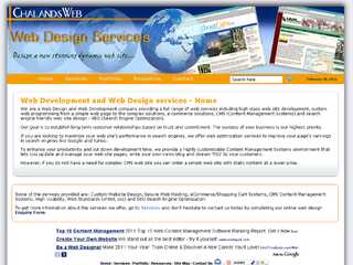 ChalandsWeb.com - Website Design, Web Development, Web Optimisation, E-Commerce solutions packages
