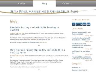 Sepia River Marketing Blog
