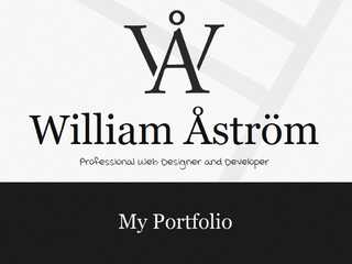 William Åström - Webdesigner and developer | Webbyrå in Stockholm