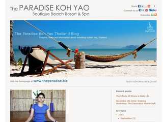 Paradise Koh Yao Blog
