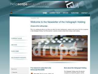 helioscope - Corporate Newsletter of Heliograph Holding