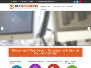 Blaze Concepts - Somerset Web Design